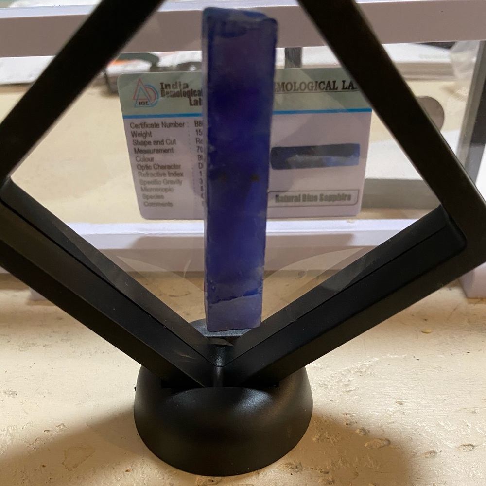 Collection ❤️Natural African Blue Sapphire Certified 158.50 ct